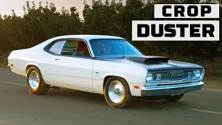 Legendary 1970 Plymouth Duster quotCrop Dusterquot Rebuilt  Roadkill Garage  MotorTrend [upl. by Orecic]