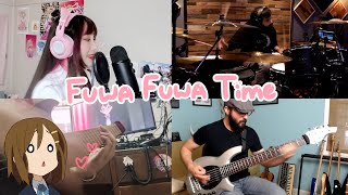 Kon Fuwa Fuwa Time ❀ ふわふわTime Full Band Cover CC for English Lyrics [upl. by Karlise81]