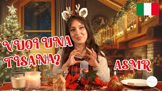 ASMR ITA Roleplay  ☕️ Invito unamica per una tisana a Natale  🎄🫖☕️ [upl. by Rica]