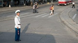 Streets of North Korea GoPro Video Roadtrip in Pyongyang [upl. by Estas]