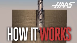 ThroughSpindle Coolant  Haas How It Works [upl. by Hillhouse746]