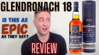 Glendronach 18 REVIEW The ULTIMATE SHERRIED WHISKY [upl. by Lahcim]