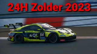 24H Zolder 2023 CrashHighlightsNight racing 1080pHD [upl. by Castor627]