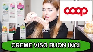 CREME VISO COOP vivi verde bio  recensione inci della linea naturale del supermercato coop [upl. by Odanref]