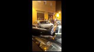 Vuelco de un coche en Triana [upl. by Egedan]