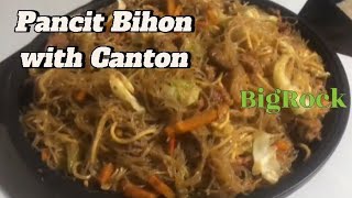 Pancit Bihon Canton ni BigRock [upl. by Aisor]