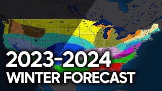 2023  2024 Winter Forecast 2nd EditionColder amp Snowier Trend [upl. by Roinuj557]