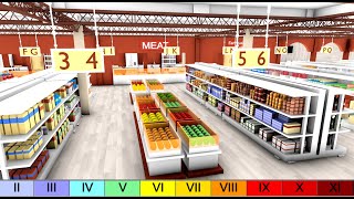 3D Supermarket  10 Earthquakes Comparison [upl. by Wickham]