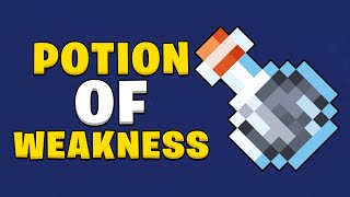 How to make a Potion of Weakness in Minecraft 121 [upl. by Darn102]