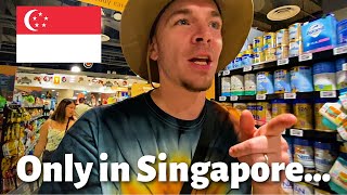 Full Supermarket Tour in SINGAPORE Asia’s MOST EXPENSIVE country 🇸🇬 [upl. by Syverson]