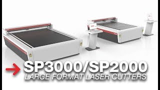 Trotec SP3000 and SP2000 LargeFormat Laser Cutters [upl. by Thirion]