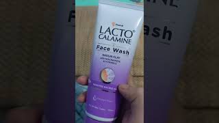 LACTO CALAMINE FACE WASH REVIEW [upl. by Elleimac]