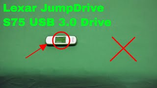 ✅ How To Use Lexar JumpDrive S75 USB 30 Drive Review [upl. by Auqenat]