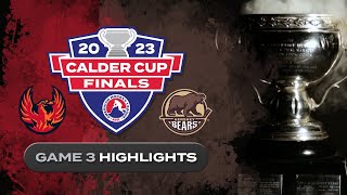 AHL Highlights 2023 Calder Cup Finals Game 3 [upl. by Hadik806]