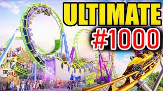 3D Roller Coasters Ultimate Collection  1000th Vídeo  VR Vídeo 3D SBS Google Cardboard • VR Box [upl. by Rodmun145]