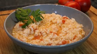 Arroz de Tomate  Receita Portuguesa Simples [upl. by Jerrine]