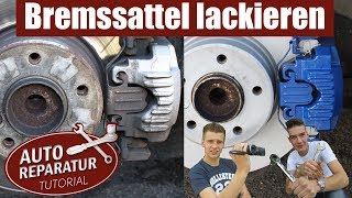 Bremssattel lackieren mit dem Bremssattel Lack SET von FOLIATECcom  DIY Tutorial [upl. by Ledua587]