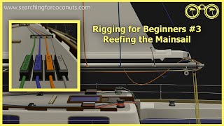 sailboat rigging for beginners 3 reefing the mainsail [upl. by Asimaj702]