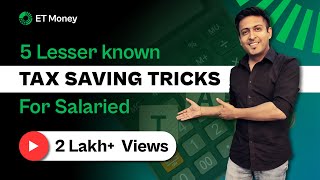 Top 5 tax saving tips for Salaried Employees  Salaried employees kaise maximum Income Tax bachaye [upl. by Daph]