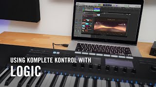 Using KOMPLETE KONTROL with Logic  Native Instruments [upl. by Alemac71]