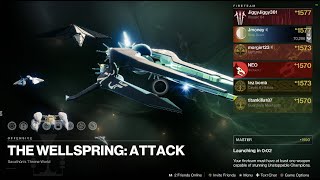 Master wellspring Attack for pinnacle  Destiny 2  Season 17 [upl. by Dominique243]