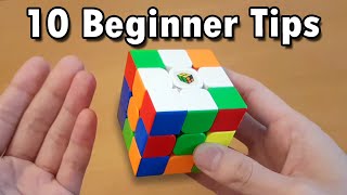 10 Rubiks Cube Tips Every Beginner Should Know [upl. by Anirbus773]