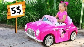 Diana Pretend Play with new Toy Cars [upl. by Reta]