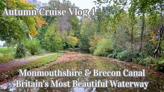 BRITAINS MOST BEAUTIFUL CANAL THE MONMOUTHSHIRE amp BRECON IN AUTUMN EPISODE4 narrowboats canals [upl. by Knudson]