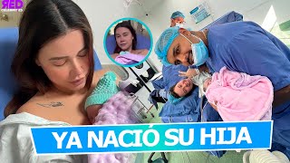 Así nació Samantha La hija de Manuela Gómez Revelan el momento exacto del nacimiento de la bebe [upl. by Junno]