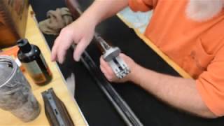 Cleaning a 12ga Stoger coach gun [upl. by Cassy]