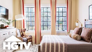 Guest Bedroom Tour  HGTV Smart Home 2018  HGTV [upl. by Burman]