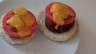 Toaster oven burgers [upl. by Latsyrhk]