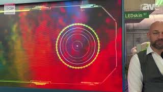 ISE 2024 Bematrix Highlights Ledskin 15 mm LED Product Powered by Unilumin [upl. by Busiek]