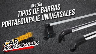 Tipos de BARRAS PORTAEQUIPAJE universales  ¿Qué barras portaequipaje necesitas  Autoelite Torus [upl. by Akemak]