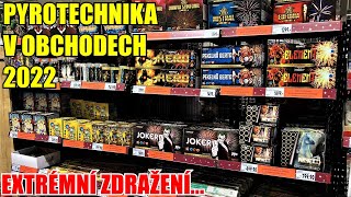 Pyrotechnika v obchodech 2022  Kaufland Lidl Penny Tesco Albert [upl. by Vaish]