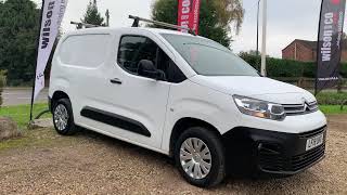 Citroen Berlingo Van 16 Bluehdi 650 Enterprise M Panel Van 5dr Diesel Manual Swb Euro 6 [upl. by Novehc]