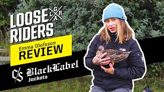 Emma Olofsson Reviews  Loose Riders  BLACK LABEL Softshell Jackets [upl. by Eliott262]