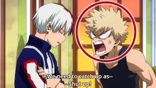 Bakugo tolerating Todoroki  My Hero Academia [upl. by Tamaru262]