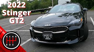 2022 Kia Stinger GT2 Review Scorpion  Is This A Better Sports Sedan Than The Acura TLX Type S [upl. by Ballard]