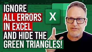 How to Hide error value in excel formula cells [upl. by Idnim]