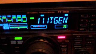 Yaesu FT950 TX Power Adjustment [upl. by Tressia]