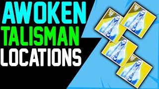 Destiny 2 Awoken Talisman Fragments Locations Guide Broken Awoken Talisman Quest [upl. by Anailuig]