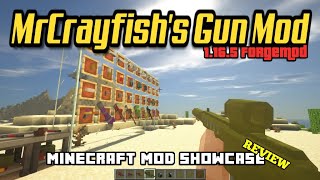 Minecraft 1192  MrCrayfishs Gun Mod [upl. by Roderick]