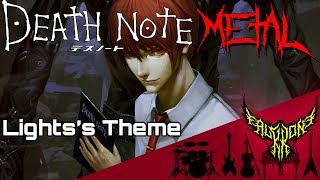 Death Note  Lights Theme 【Intense Symphonic Metal Cover】 [upl. by Orazio]