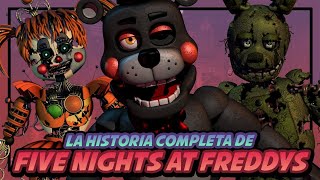 A VERDADEIRA HISTÓRIA DO FILME DE FIVE NIGHT AT FREDDYS 🍕 ROBLOX FNAF Story  Alec GO [upl. by Alit]