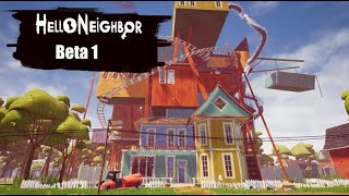 Hello Neighbor Beta 1 Walkthrough [upl. by Clerc]