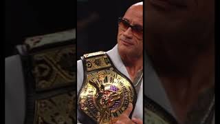 The Rocks People Title Belt Revealed At The WWE Hall Of Fame shorts [upl. by Leizar]