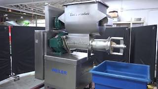 Weiler Heavy Duty Self Feeding Grinder Demonstration [upl. by Anikehs]