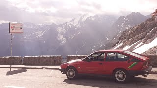 ALFA ROMEO GTV6 STELVIO PASS 🍀PURE SOUND🍀 [upl. by Regdirb]