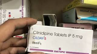 Cilday 5 mg tablet uses  price  composition  dose  side effects  review  in hindi [upl. by Ecinna]